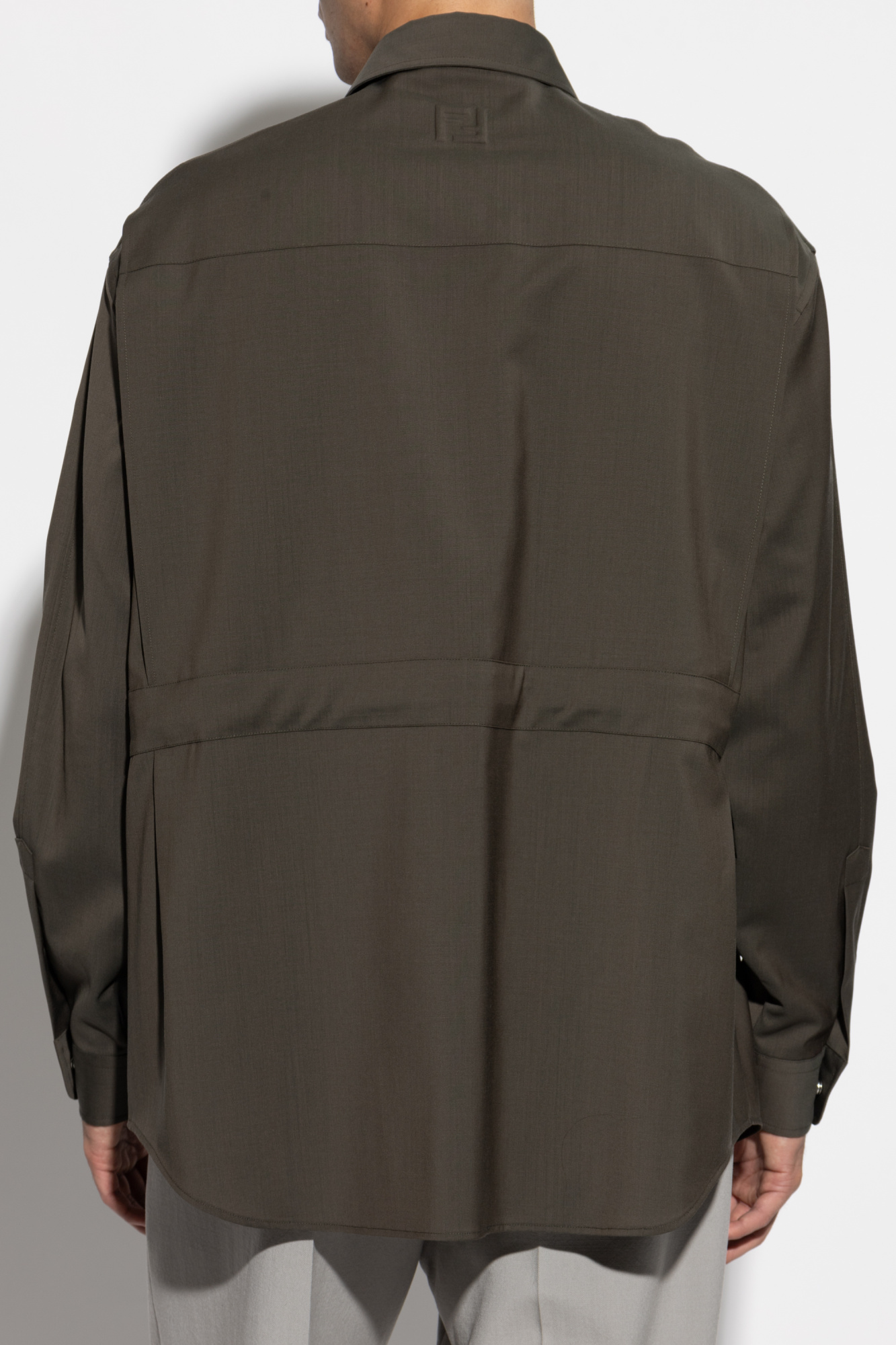 【関税込み】fendi Wool shirt Fendi Wool shirt with pockets | Men's Clothing | Vitkac